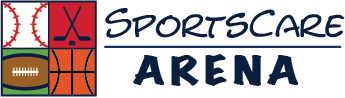 SportsCare Arena logo